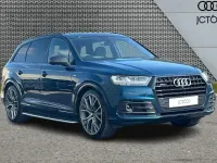 Used Audi Q7 Advanced 281 HP (206 kW) 2019 Blue SUV
