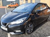 Used Nissan Micra N-Connecta 90 HP (66 kW) 2018 Black Hatchback