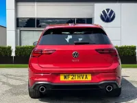Used VW Golf VII GTI 2021 Red Hatchback