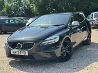 Used Volvo V40 R-Design Pro 2017 Black Hatchback