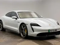 Used Porsche Taycan Performance Package 559 kW (761 HP) 2020 White Sedan