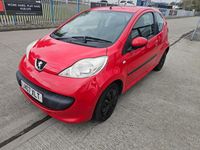 Used Peugeot 107 68 HP (50 kW) 2007 Red Hatchback