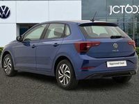 Used VW Polo Life 80 HP (58 kW) 2022 Blue Hatchback