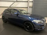 Używany BMW 116 Comfort Edition 2017 Niebieski Hatchback