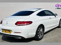 Used Mercedes C250 Premium Plus 200 HP (147 kW) 2018 White Coupe