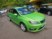 Used Seat Ibiza FR 90 HP (66 kW) 2016 Green Hatchback