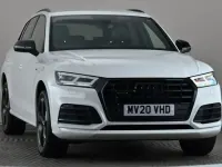Used Audi Q5 Black Edition 245 HP (180 kW) 2020 White SUV