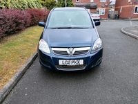 Used Vauxhall Zafira 2011 Blue MPV