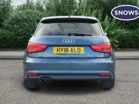 Used Audi A1 Sportback Sport 125 HP (91 kW) 2018 Blue Hatchback