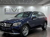 Used Mercedes GLC220 AMG line 170 HP (125 kW) 2017 Blue Estate