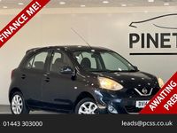 Begagnad Nissan Micra Acenta 80 HK (58 kW) 2014 Svart Halvkombi