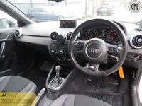 Used Audi A1 S-Line 122 HP (89 kW) 2014 White Hatchback