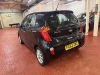 Used Kia Picanto 68 HP (50 kW) 2012 Black Hatchback
