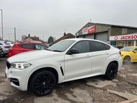 Used BMW X6 Impressive 2018 White SUV