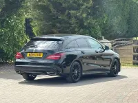 Used Mercedes CLA220 Shooting Brake AMG line 2019 Black Estate