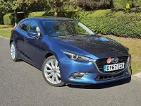 Used Mazda 3 Inclusive 120 HP (88 kW) 2017 Blue Hatchback