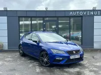 Used Seat Leon CUPRA 290 HP (213 kW) 2019 Blue Hatchback