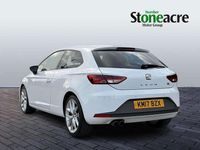Used Seat Leon SC FR 150 HP (110 kW) 2017 White Hatchback