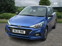 Used Hyundai i20 83 HP (61 kW) 2020 Blue Hatchback