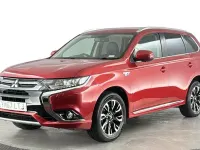 Used Mitsubishi Outlander P-HEV 203 HP (149 kW) 2018 Red SUV