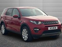 Used Land Rover Discovery Sport SE 180 HP (132 kW) 2017 Red SUV