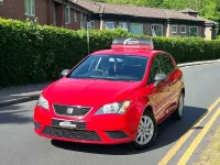 Used Seat Ibiza SOL 73 HP (53 kW) 2016 Red Hatchback