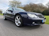 Used Mercedes SL350 2004 Blue Cabriolet