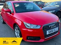 Begagnad Audi A1 Sport 2016 Röd Halvkombi