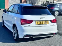 Used Audi A1 S-Line 2014 White Hatchback