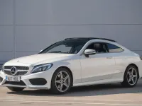 Used Mercedes C300 AMG Line Premium Plus 245 HP (180 kW) 2017 White Coupe