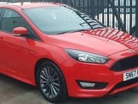 Used Ford Focus ST-Line 2017 Red Hatchback