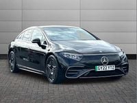 Used Mercedes EQS450+ AMG line 244 kW (333 HP) 2022 Black Sedan