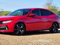Used Honda Civic Sport 182 HP (133 kW) 2017 Red Hatchback