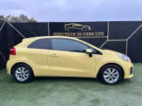 Used Kia Rio 2015 Yellow Hatchback