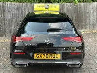 Used Mercedes CLA200 Shooting Brake AMG line 2020 Black Estate