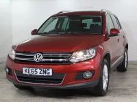 Used VW Tiguan Match 150 HP (110 kW) 2015 Red SUV