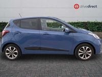 Used Hyundai i10 Premium SE 2017 Blue Hatchback