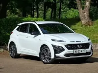 Used Hyundai Kona N Line 120 HP (88 kW) 2023 White SUV