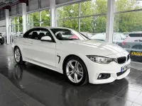 Used BMW 420 Cabriolet M Sport 184 HP (135 kW) 2019 White Cabriolet