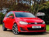 Begagnad VW Golf VII GTI 2015 Röd Halvkombi