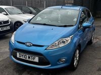 Used Ford Fiesta Zetec 82 HP (60 kW) 2010 Blue Hatchback