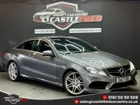 Used Mercedes E220 AMG line 177 HP (130 kW) 2017 Grey Coupe