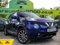 Used Nissan Juke Tekna 110 HP (80 kW) 2017 Blue SUV