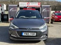 Begagnad Hyundai i20 Premium SE 2015 Grå Halvkombi