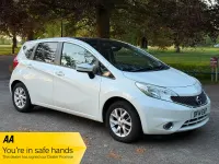 Used Nissan Note Acenta Premium 80 HP (58 kW) 2014 White Hatchback
