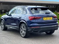Used Audi Q3 Black Edition 150 HP (110 kW) 2025 Blue SUV