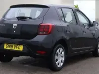 Used Dacia Sandero Ambiance 71 HP (52 kW) 2018 Black Hatchback