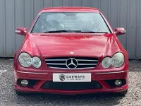 Used Mercedes CLK220 2007 Red Coupe