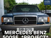 Used Mercedes 500 1983 Blue Sedan