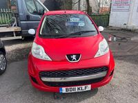 Used Peugeot 107 Envy 68 HP (50 kW) 2011 Red Hatchback